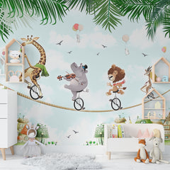 Beautiful Kids Room Wallpaper, Wallpaper for Kids Bedroom, Self Adhesive Wallpapers, just Peel and Stick Wallpapers for Children Room Walls | Hassle Free Installation