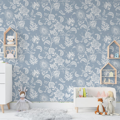 Floral Art Wallpaper Self Adhesive for Home
