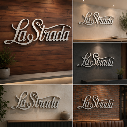 Custom LED Neon Sign | Stylish Script Wall Neon Light for Cafe, Restaurant & Home Decor