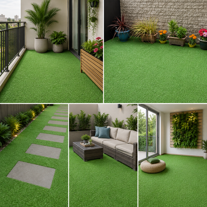 Synthetic Grass Mat for Lawn Fake Rugs Mat Turf for Grounds (35 MM)