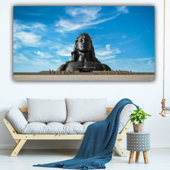 Lord Shiva Painting Canvas wall Frame for Living Room Wall Decoration 
