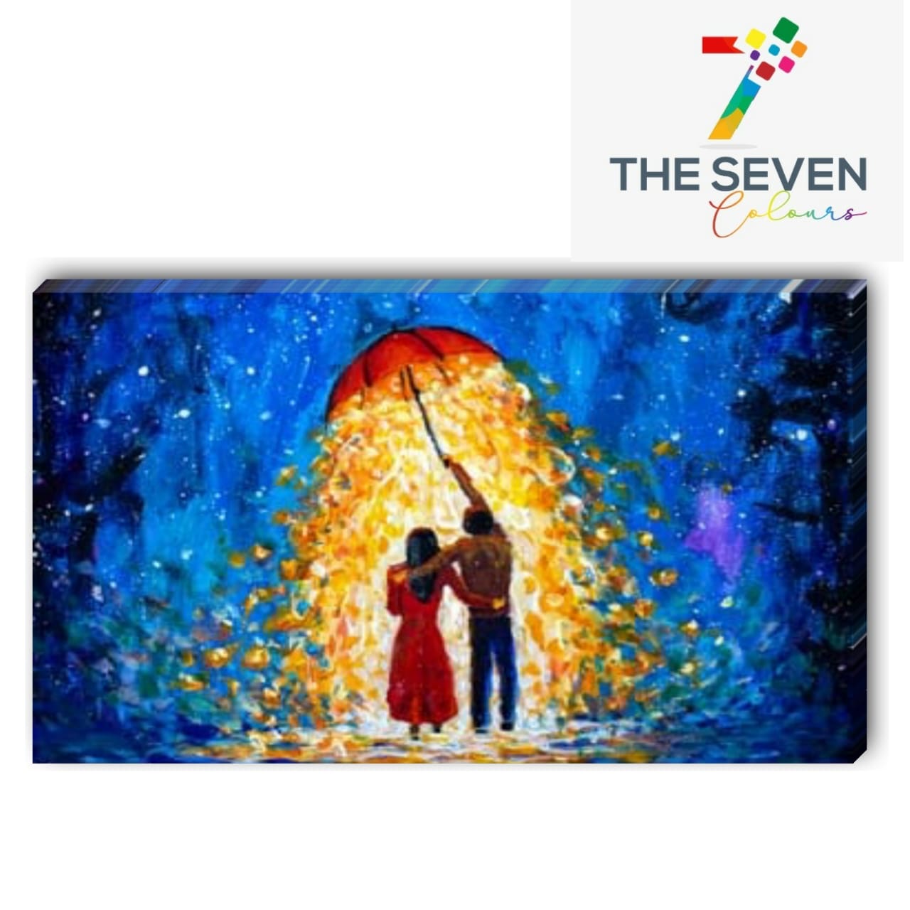 Abstract Canvas Painting A Couples Together Wall Frame for Living Room Wall Decoration