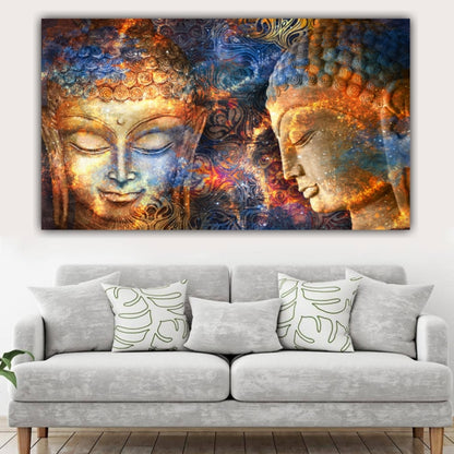 Meditating Lord Buddha Painting for Living Room