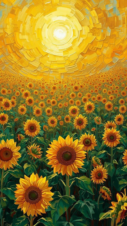 Sunflower Ceiling Panel with Golden Floral Design for Luxury Living Room False Ceiling
