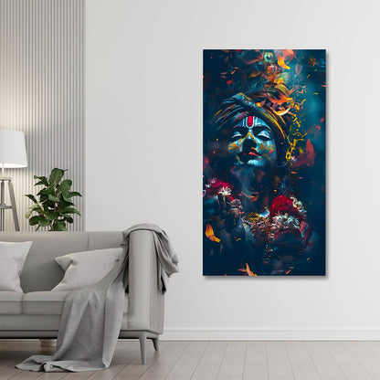 Lord Krishna Painting | Canvas Painting Frame