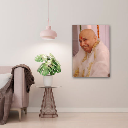 Guru Ji Canvas Wall Art | Religious Photo Frame for Home, Living Room & Temple Decor