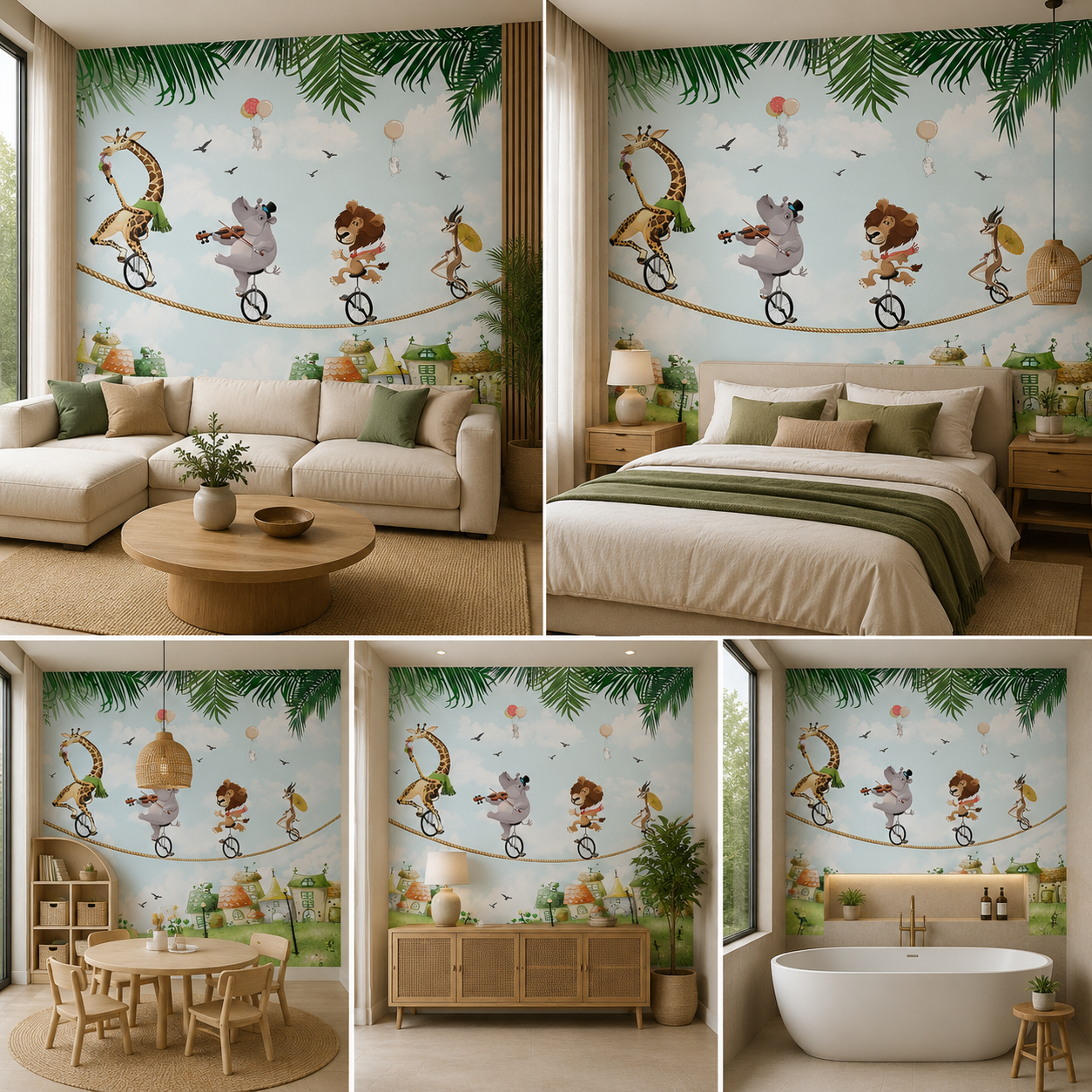 Kids Room Wallpaper for Kids Bedroom