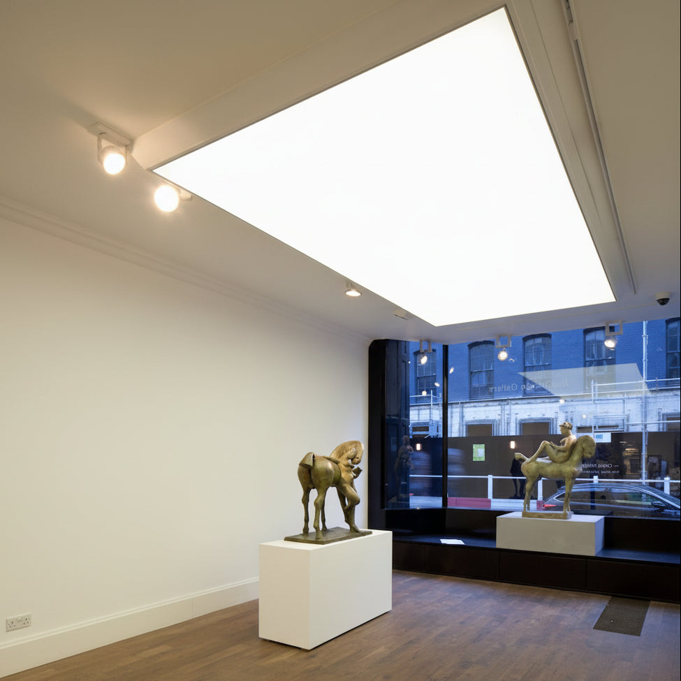LED Fabric Light Panel | Frameless Backlit Ceiling Light for Modern Interiors