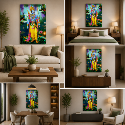 Ram Ji Ayodhya Painting for Living Home Decor