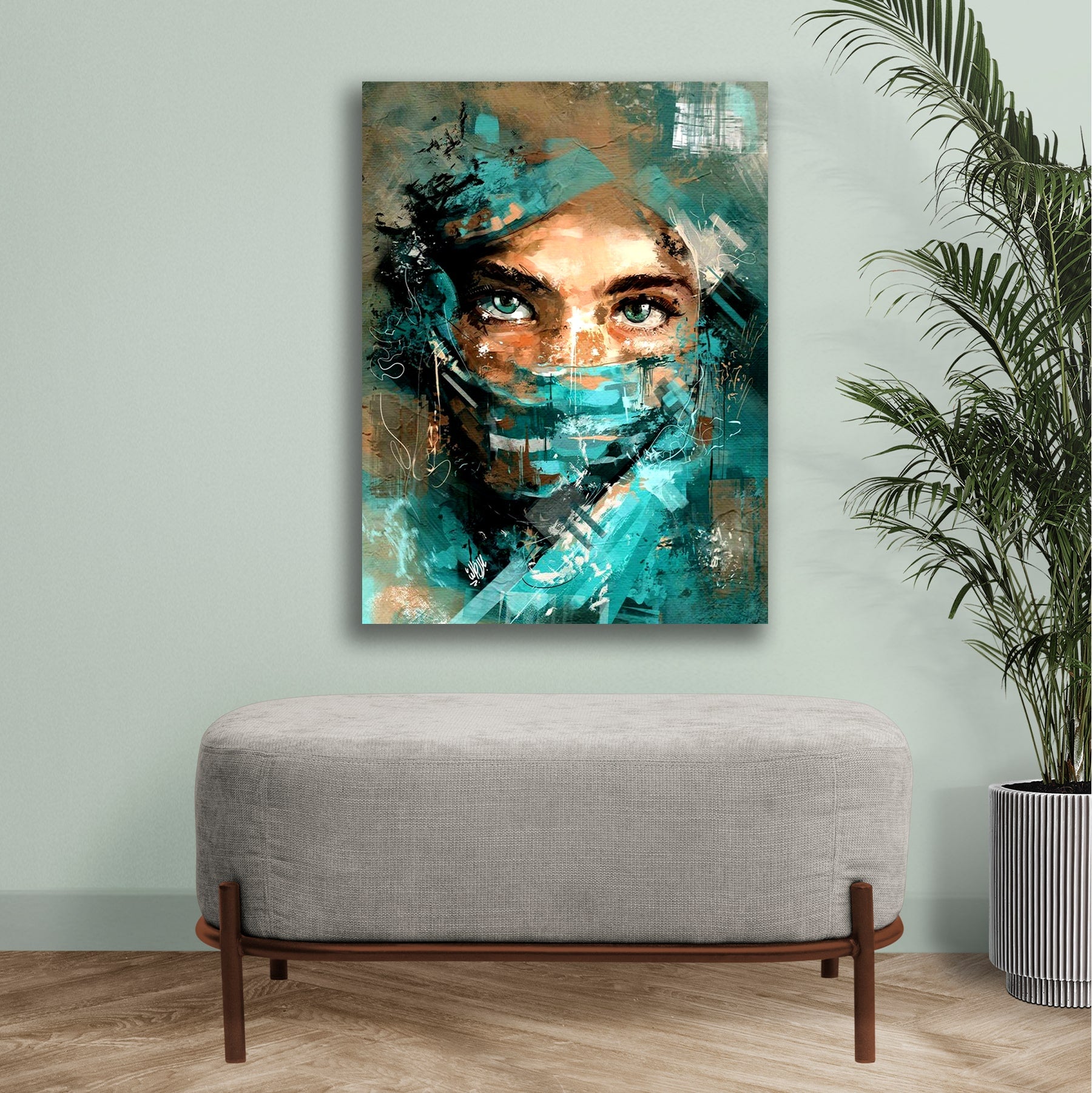 Canvas Painting Abstract Wall Art Frame for Living Room Wall Decoration | Home Decors Gifts | Modern Wall Art | Office Wall Decor