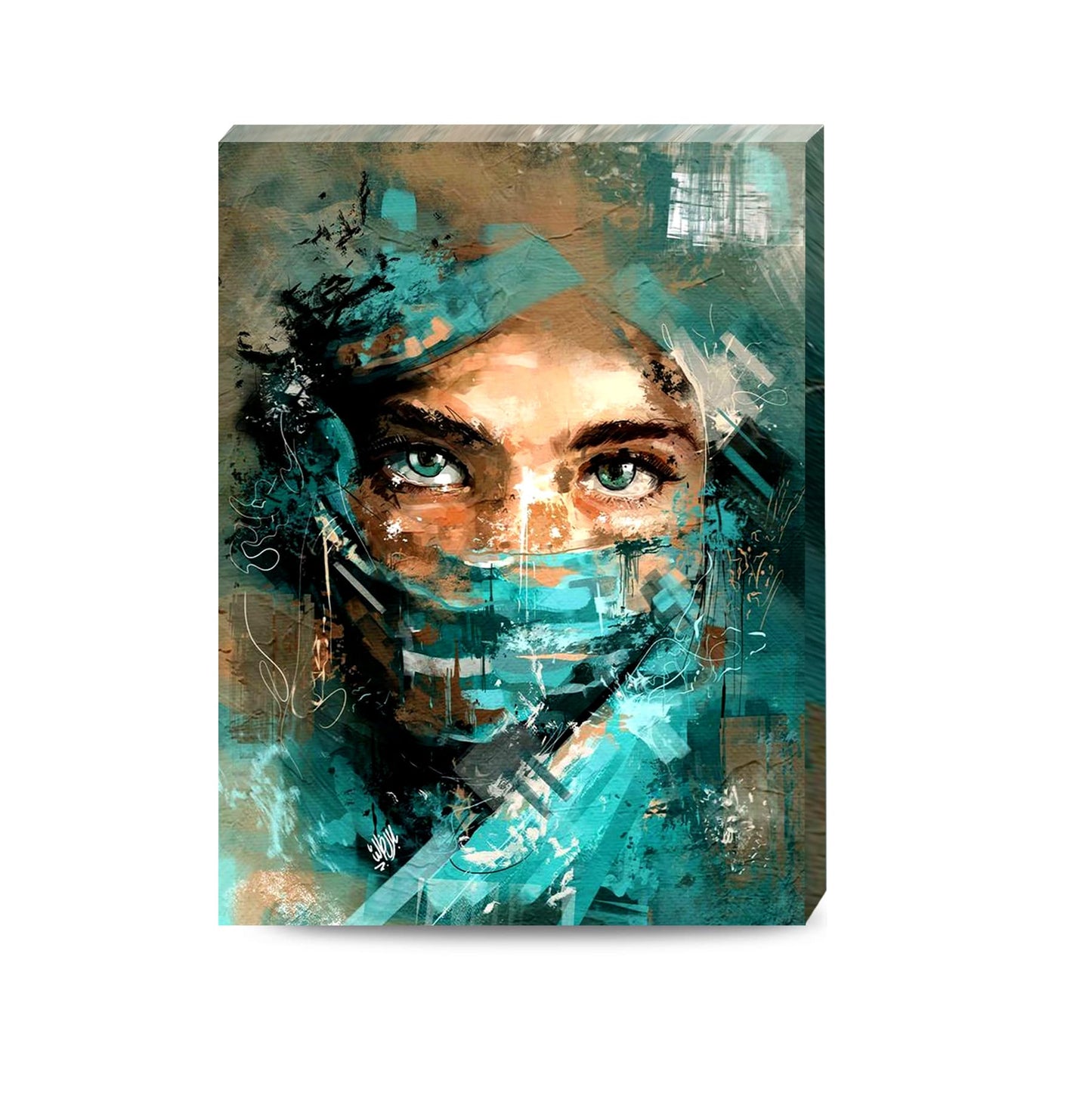 Canvas Painting Abstract Wall Art Frame for Living Room Wall Decoration | Home Decors Gifts | Modern Wall Art | Office Wall Decor