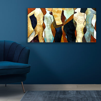 Abstract Canvas Painting A Beautiful Wall Frame for Living Room Wall Decoration