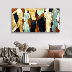 Abstract Canvas Painting A Beautiful Wall Frame for Living Room Wall Decoration