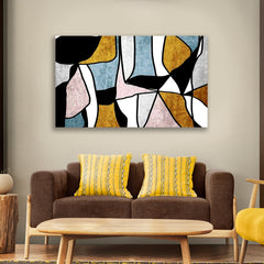 Handmade Canvas Painting Abstract Wall Art Painting Frame for Wall Decoration 