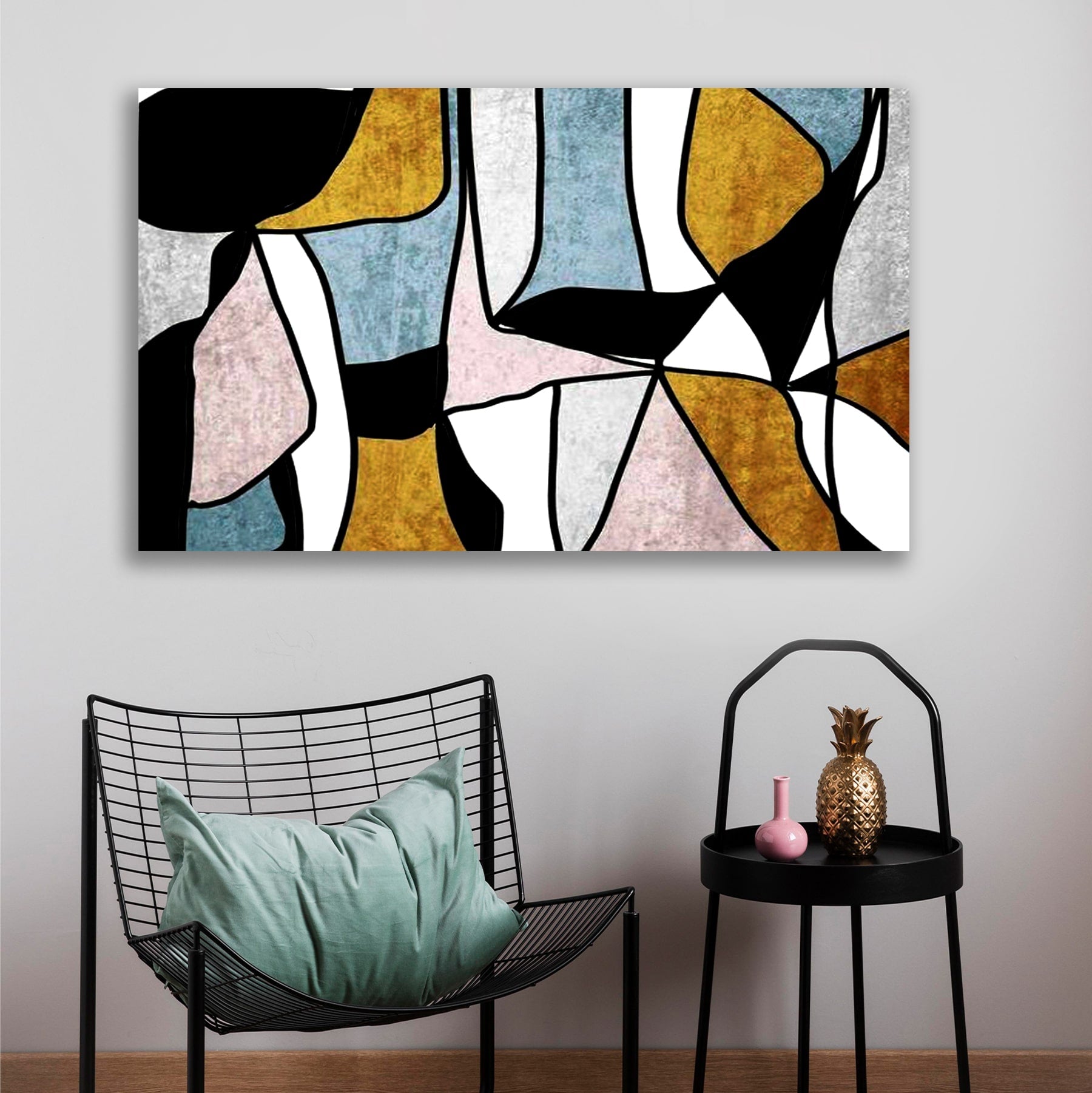 Beautiful Canvas Painting Abstract Wall Art Frame for Living Room Wall Decor