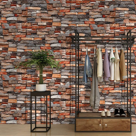 3D Modern Design Wallpaper, use as Wall Covering for Living Room, Living Room, Walls Damask Color Wallpaper (Roll 57 sq ft)