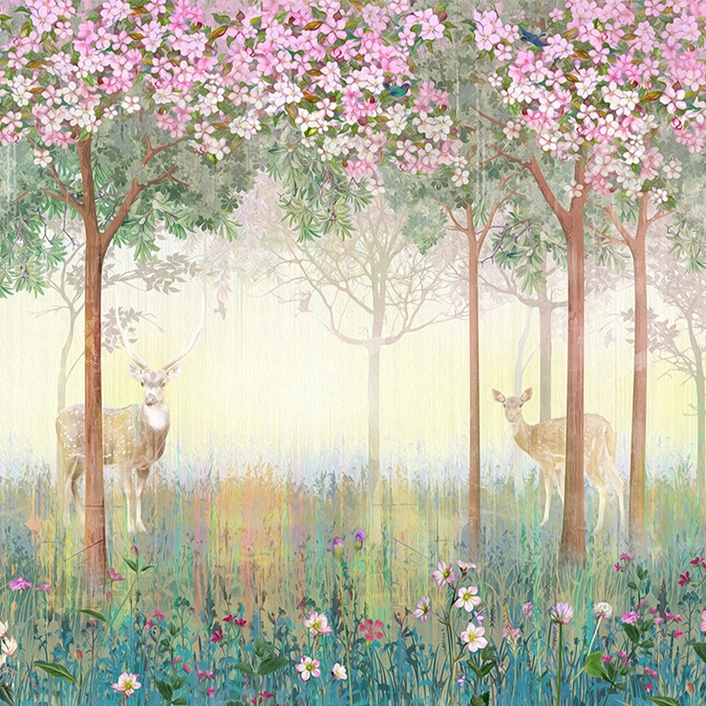Spring Forest Wallpaper for Bedroom