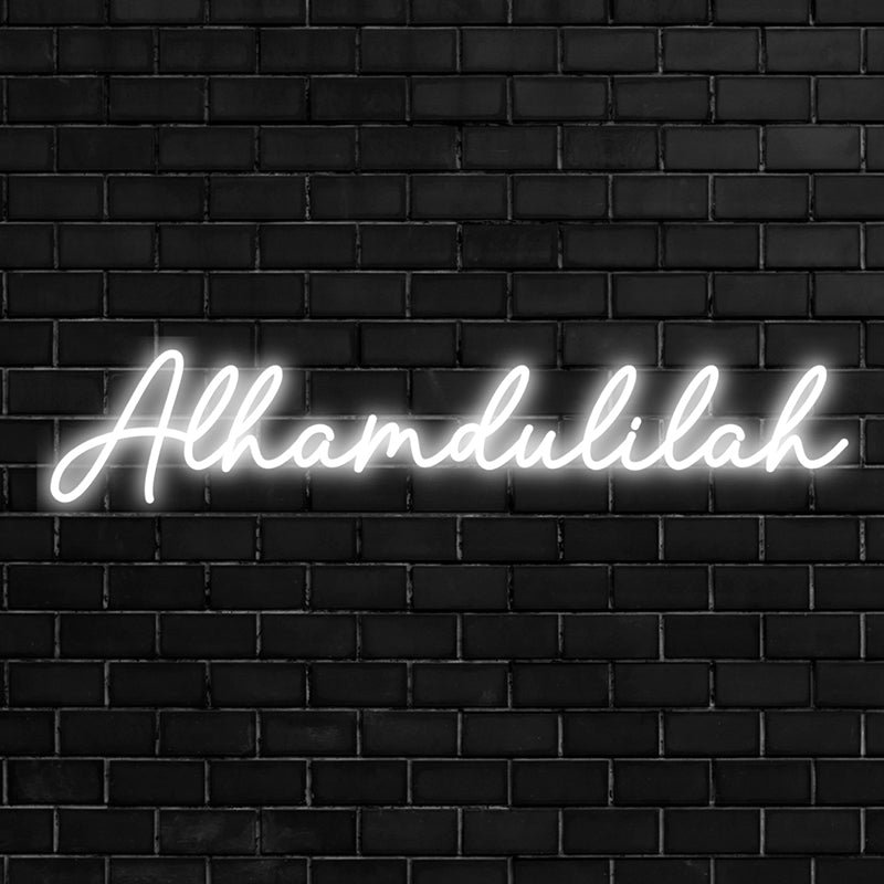 Alhamdulillah Led Neon Lights Sign