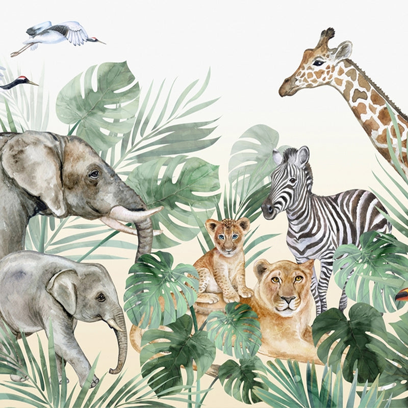 Premium Forest Theme Wallpaper for Kids Room Bedroom