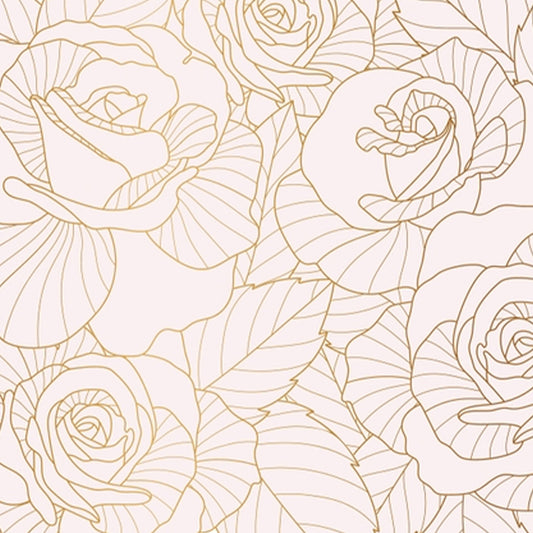 Premium Rose Flower Art Wallpaper for Living Room