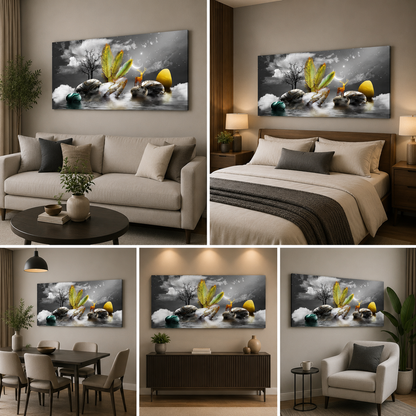 3D Impression Wall Frame for Living Room
