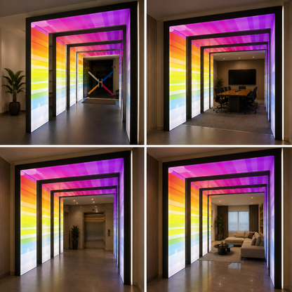 LED Fabric Light Box Panel | Backlit Fabric Display for Retail & Commercial Interiors
