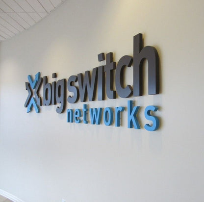 3d acrylic letter logo sign board custom office wall branding letters corporate signage