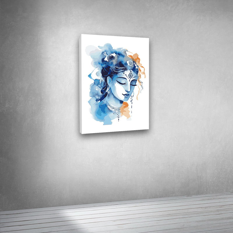 Canvas Painting Frame A Beautiful Women for Wall Decor | Canvas Painting Frame
