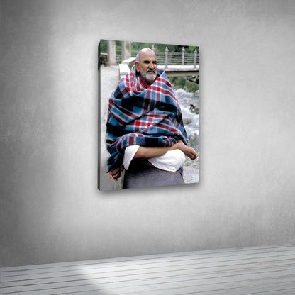 Neem Karoli Baba Canvas Frame Wall Art for Wall