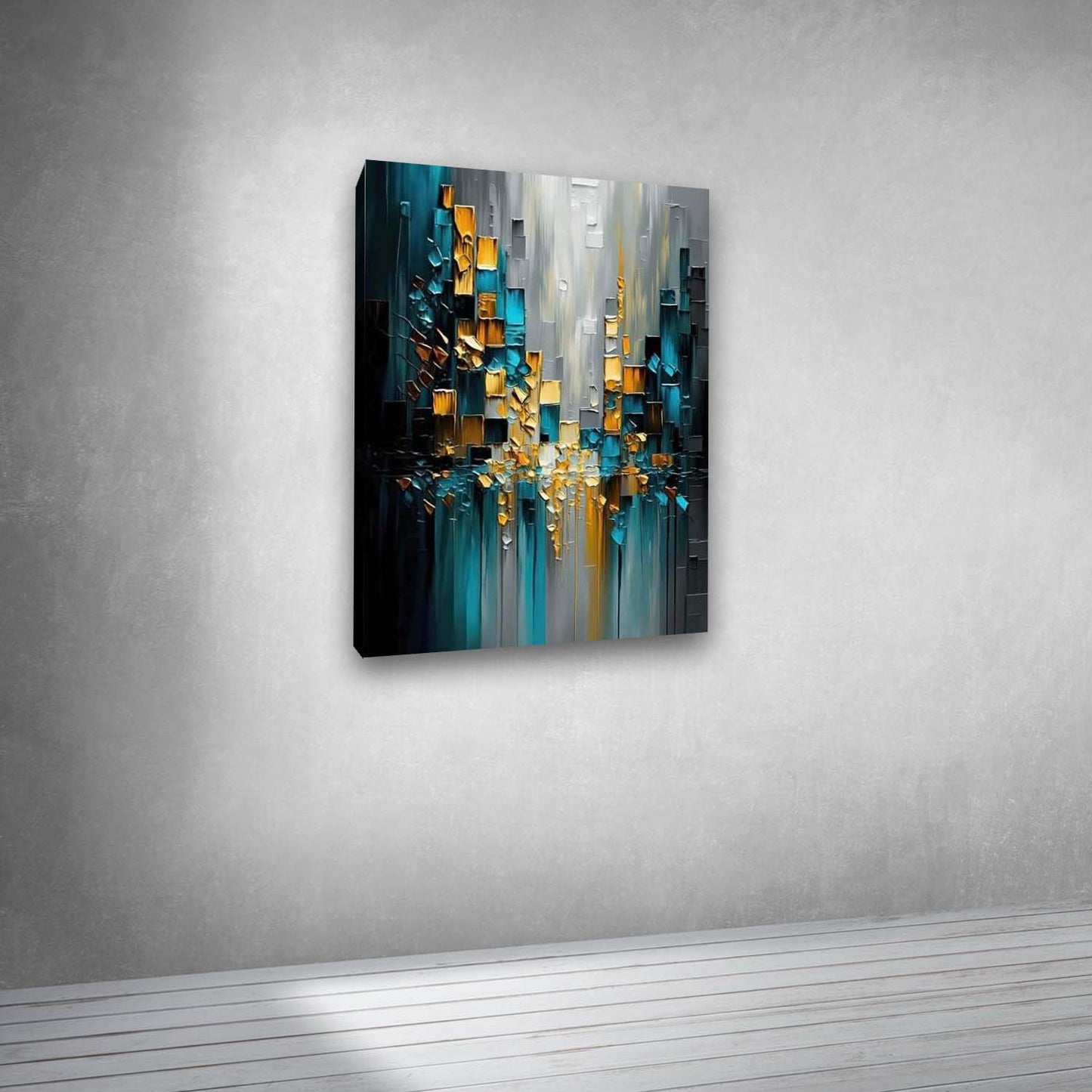 Abstract Canvas Painting Wall Art Frame for Wall Decor | Canvas Painting Frame