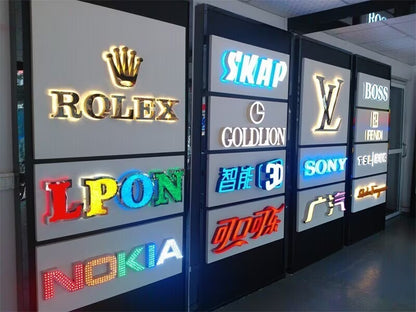 Gold Finish Stainless Steel 3D Letter Sign Mirror Polished Metal Letter Signage for Luxury Branding and Interior Decor