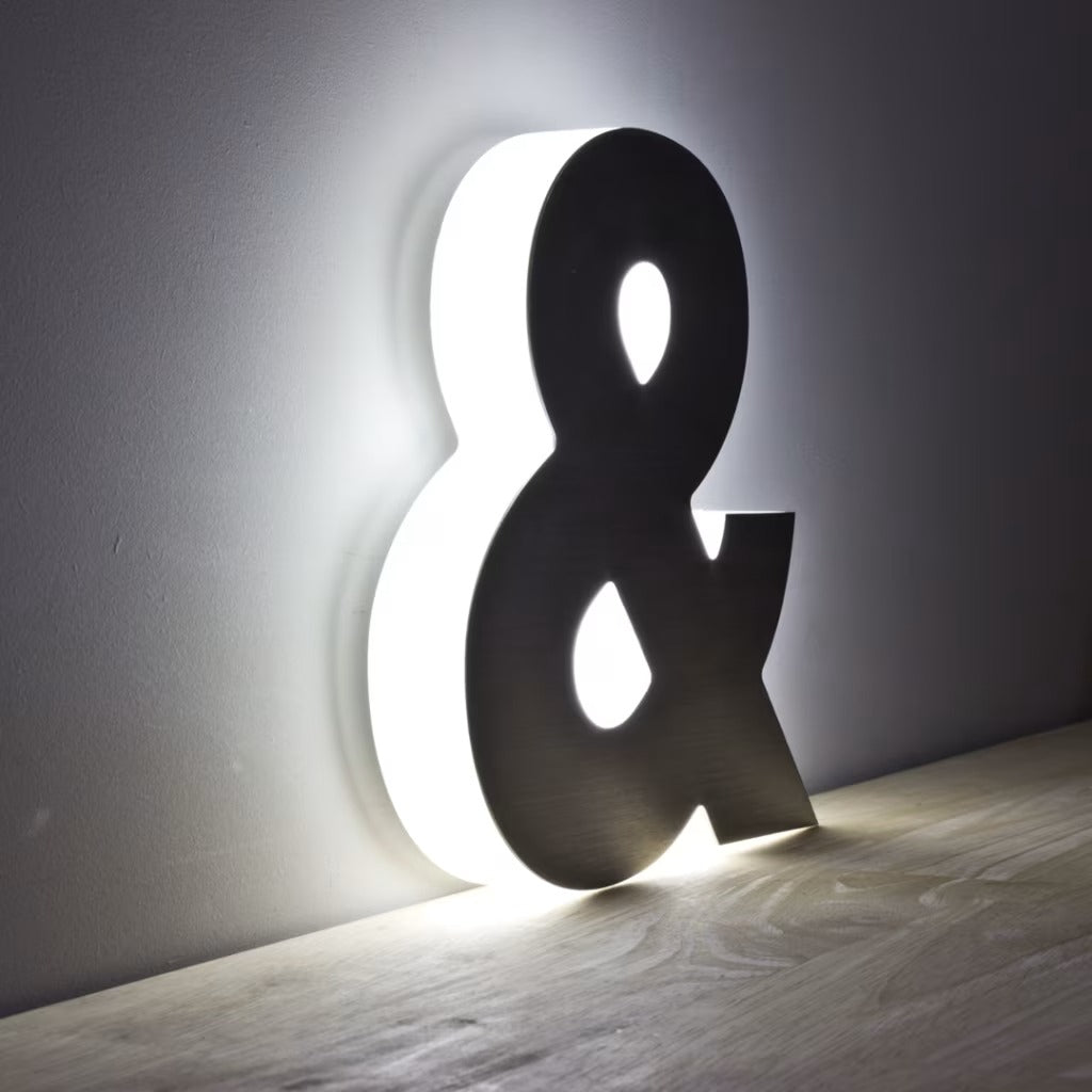 Custom LED Brand Logo Signage Wall Display Illuminated 3D Letter Signs for Retail Store and Showroom Branding