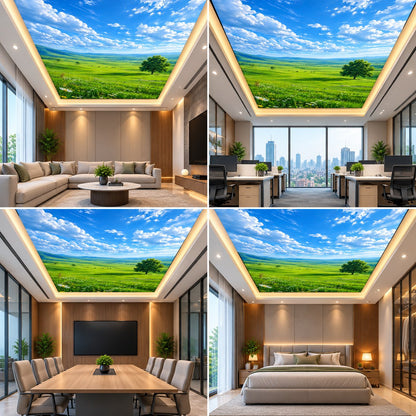 Realistic Sky Ceiling Panel for Living Room False Ceiling and Modern Interior Decor