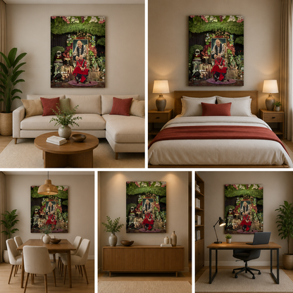 Guru ji Swaroop Photo Frame for Wall Decor