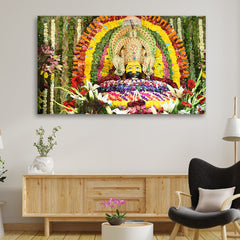 Beautiful Khatu Shyam ji Photo Wall Frame for Living Room Wall Decor