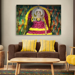 Khatu Shyam ji Photo Wall Frame for Living Room Wall Decor