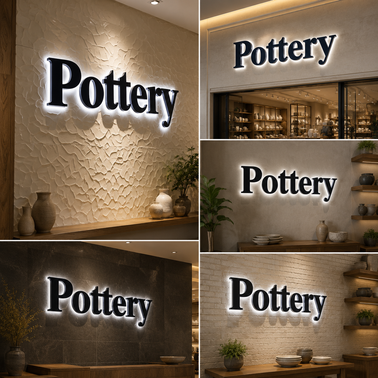 Backlit LED Letter Sign | Premium Halo Lit 3D Wall Logo Signage for Office, Retail & Interior Branding