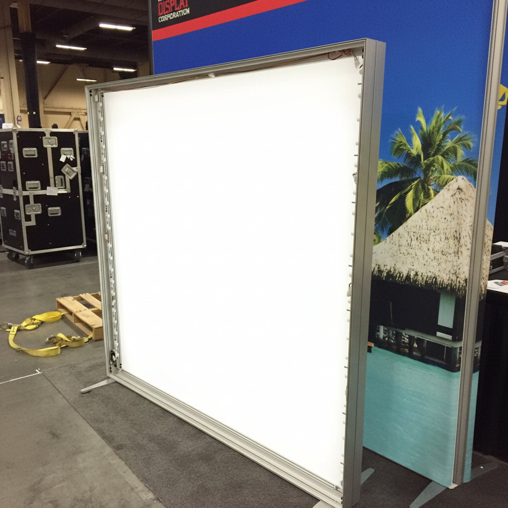 LED Fabric Light Box Panel | Backlit Fabric Display for Retail & Commercial Interiors