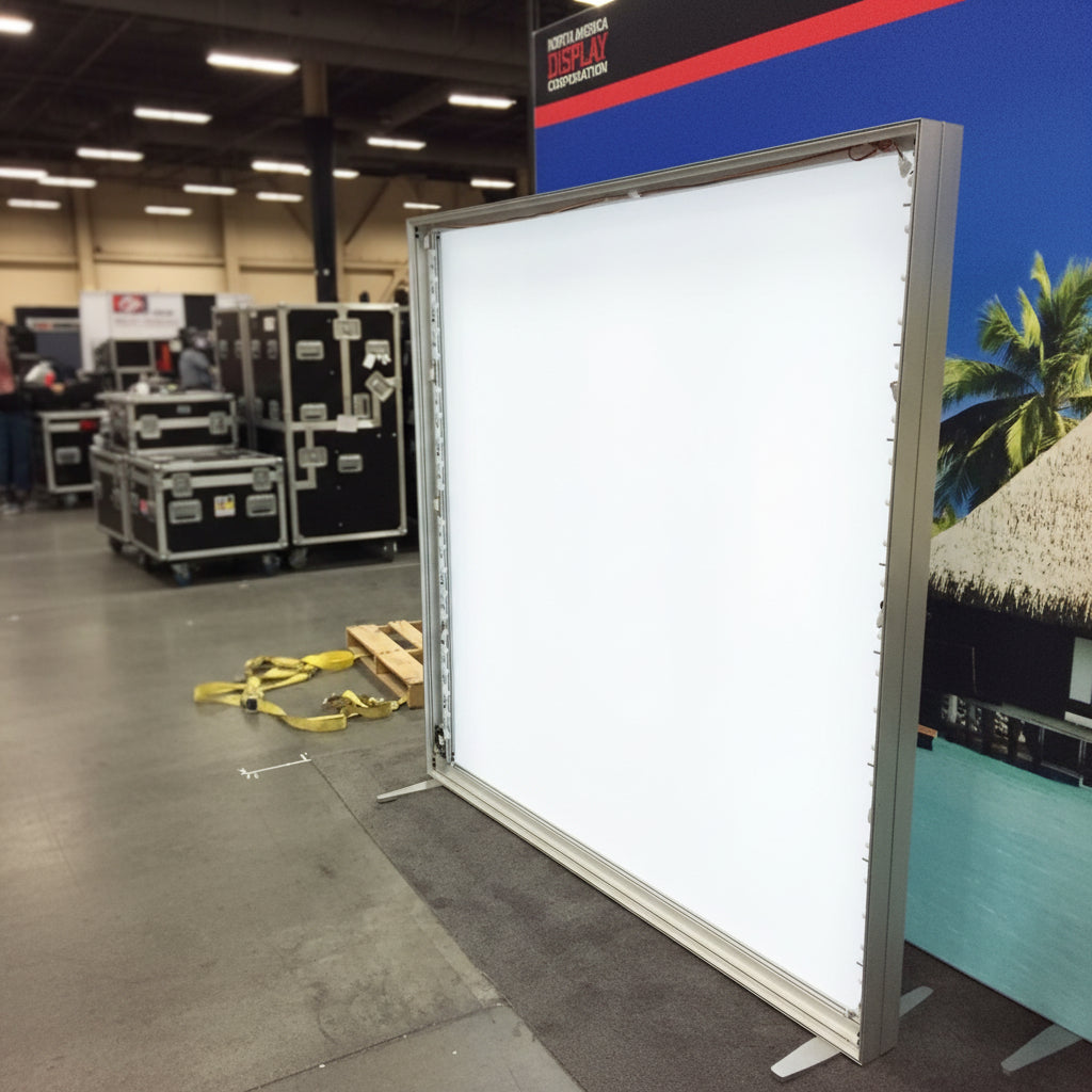 LED Fabric Light Box Panel | Backlit Ceiling & Wall Display for Interiors