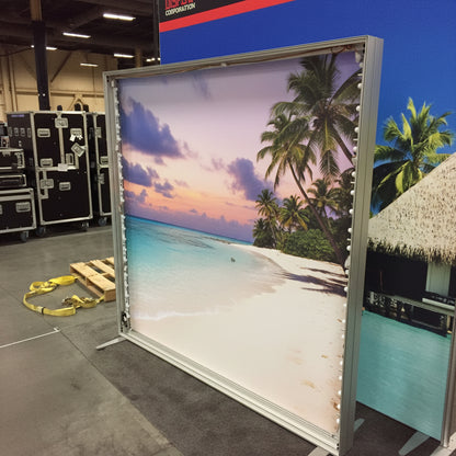 LED Fabric Light Box | Backlit Ceiling Panel for Nature-Inspired Interiors