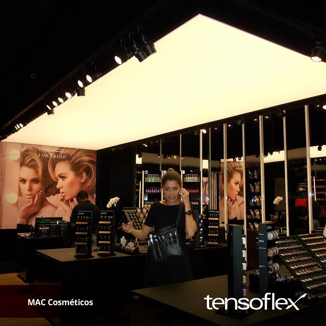 Warm White LED Fabric Light Panel | Suspended Office Ceiling Lighting