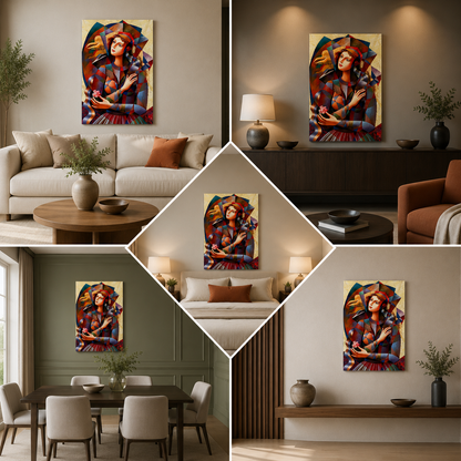 Abstract Canvas Painting Frame Wall  for Living Room Wall Decor