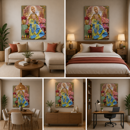 Guru ji Swaroop Photo Frame for Wall Decor