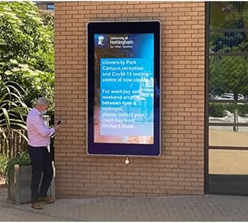 LED Digital Standee Video Display Signage for Branding, Advertising | 24" Table Top Digital Advertising Display Screen | Led Video Standee