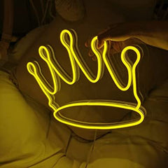 Led Neon Sign Wall Decor King & Queen Neon Wall Art Led Neon Light Sign for Wall Decoration, Neons light, Neon Sign Decor | Customized Led Neon Sign | Neons for Gifting
