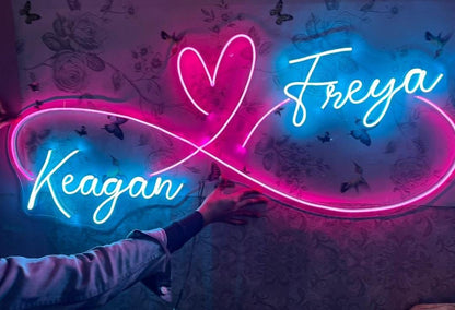 Custom Restaurant Neon Sign LED Wall Light Big Size Cafe & Hotel Decor