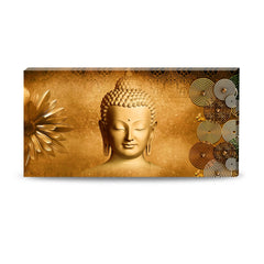 Lord Buddha Painting Canvas wall Frame for Living Room | Canvas Painting