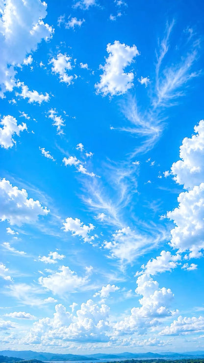 3D Blue Sky Ceiling Design with Realistic Clouds for Modern Homes, Offices & Interiors