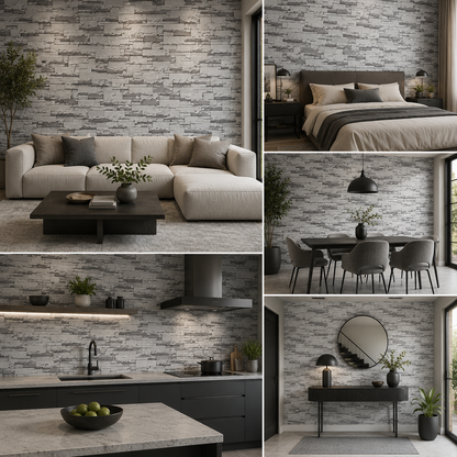 Peel and Stick Wallpaper, Self Adhesive DIY Wall Sticker for Bedroom Hall Living Room Kitchen Home & Office, PVC Coated & Waterproof Surface Scratch Resistant – 45 x 300cm