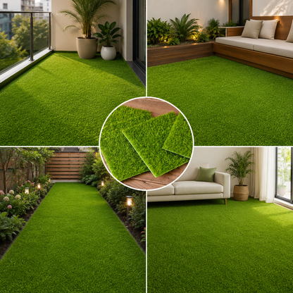 Create a Stunning Lawn with Long-Lasting Artificial Grass Carpets (35 MM)